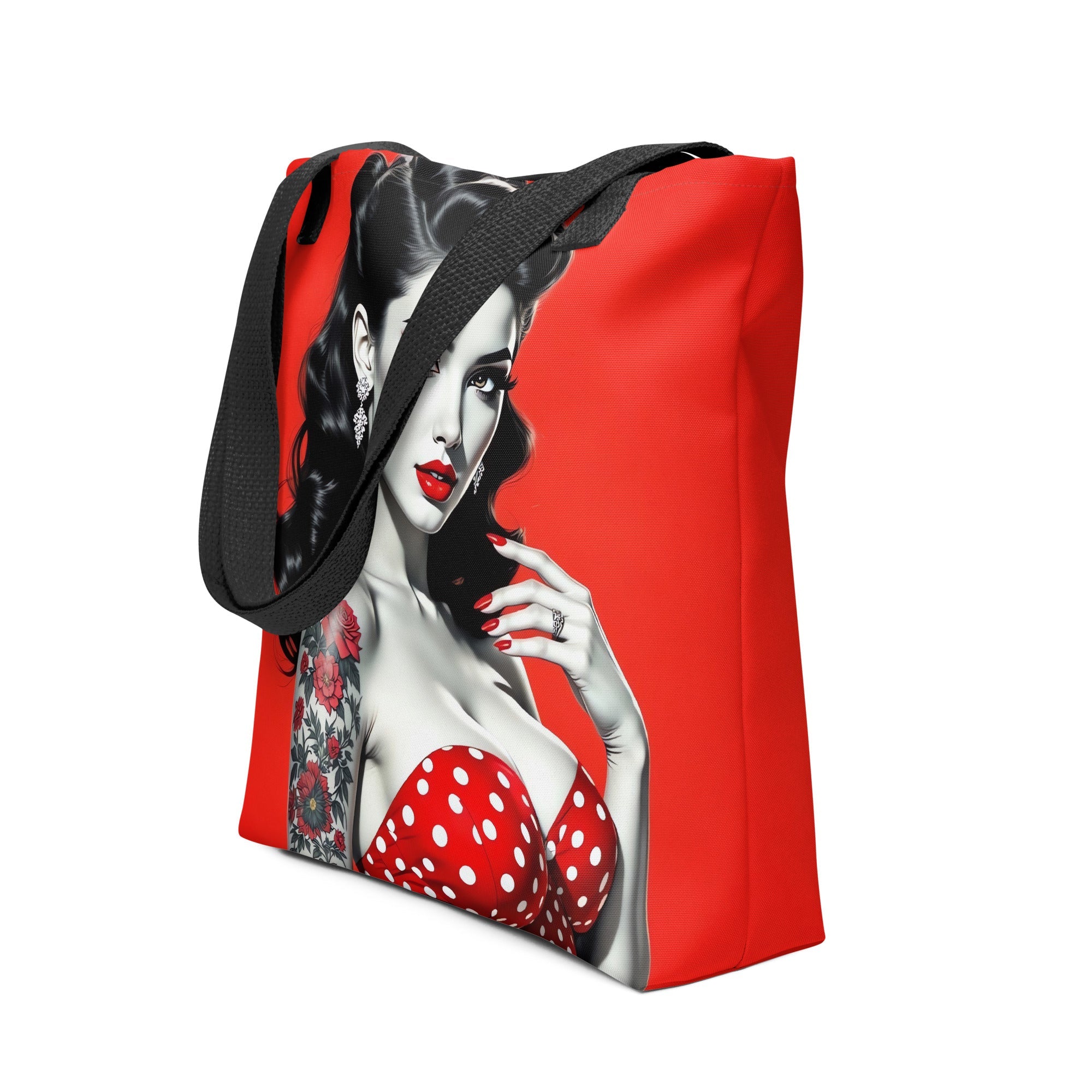 Hot Red Vintage THE TOTE BAG