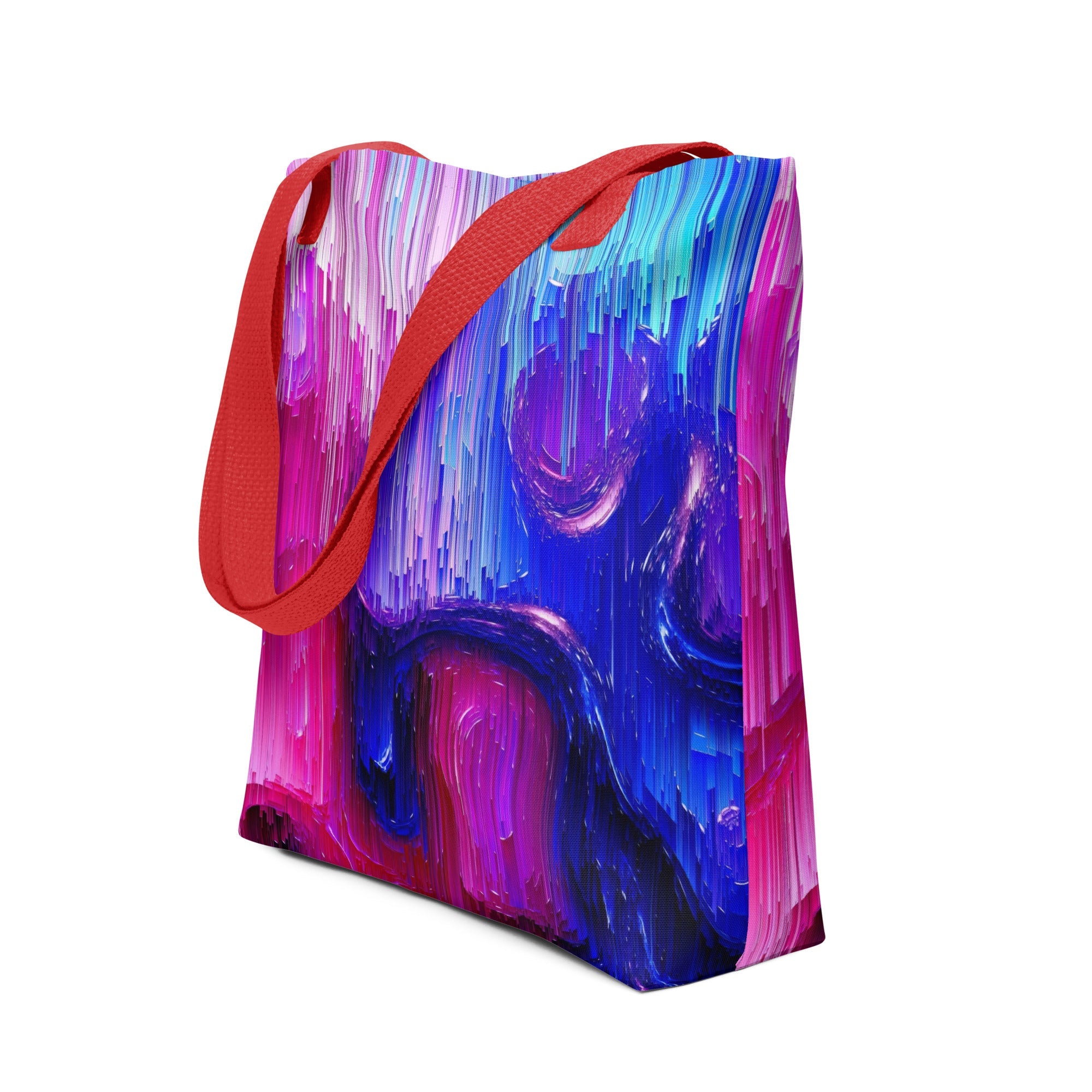 Red Blue Splash THE TOTE BAG