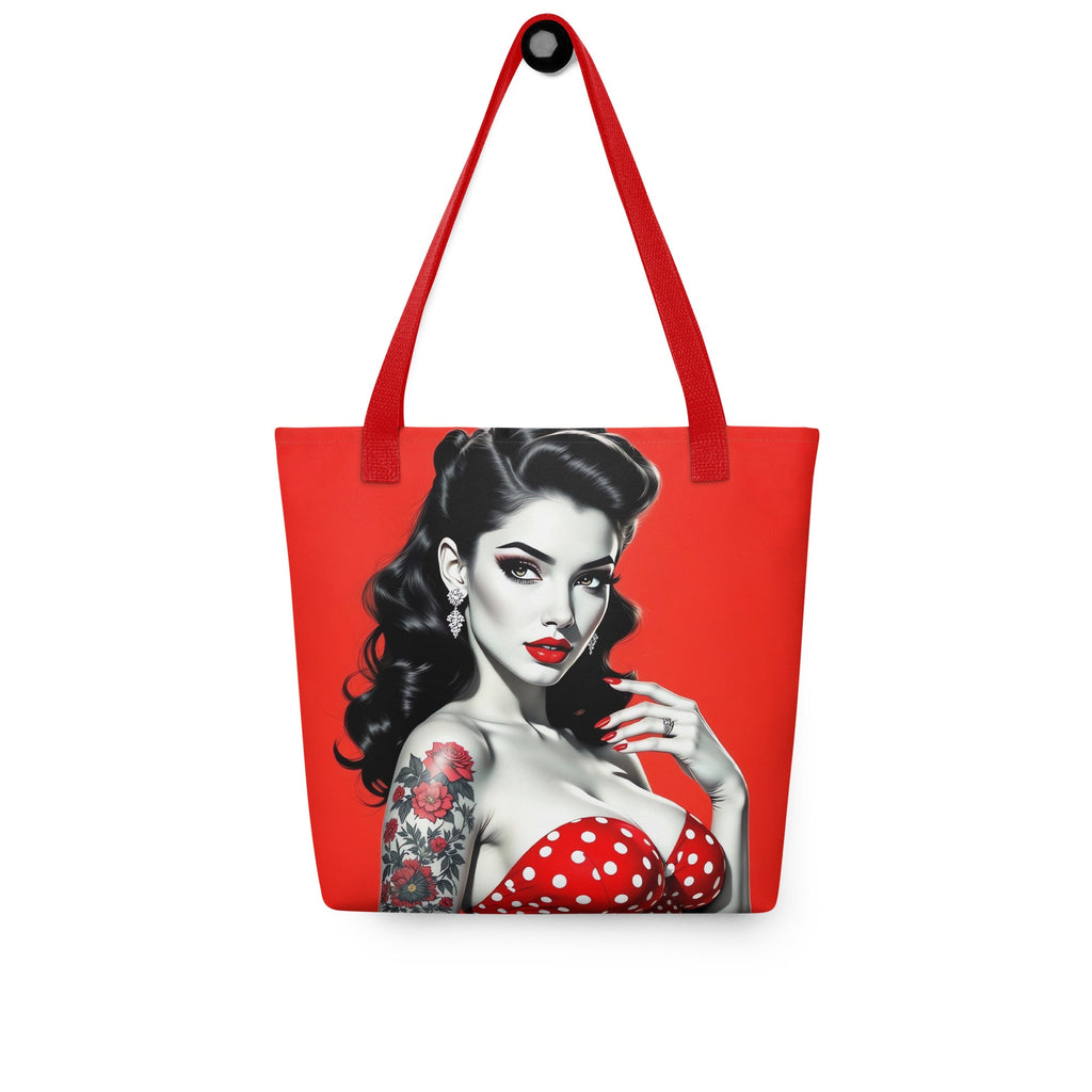 Hot Red Vintage THE TOTE BAG