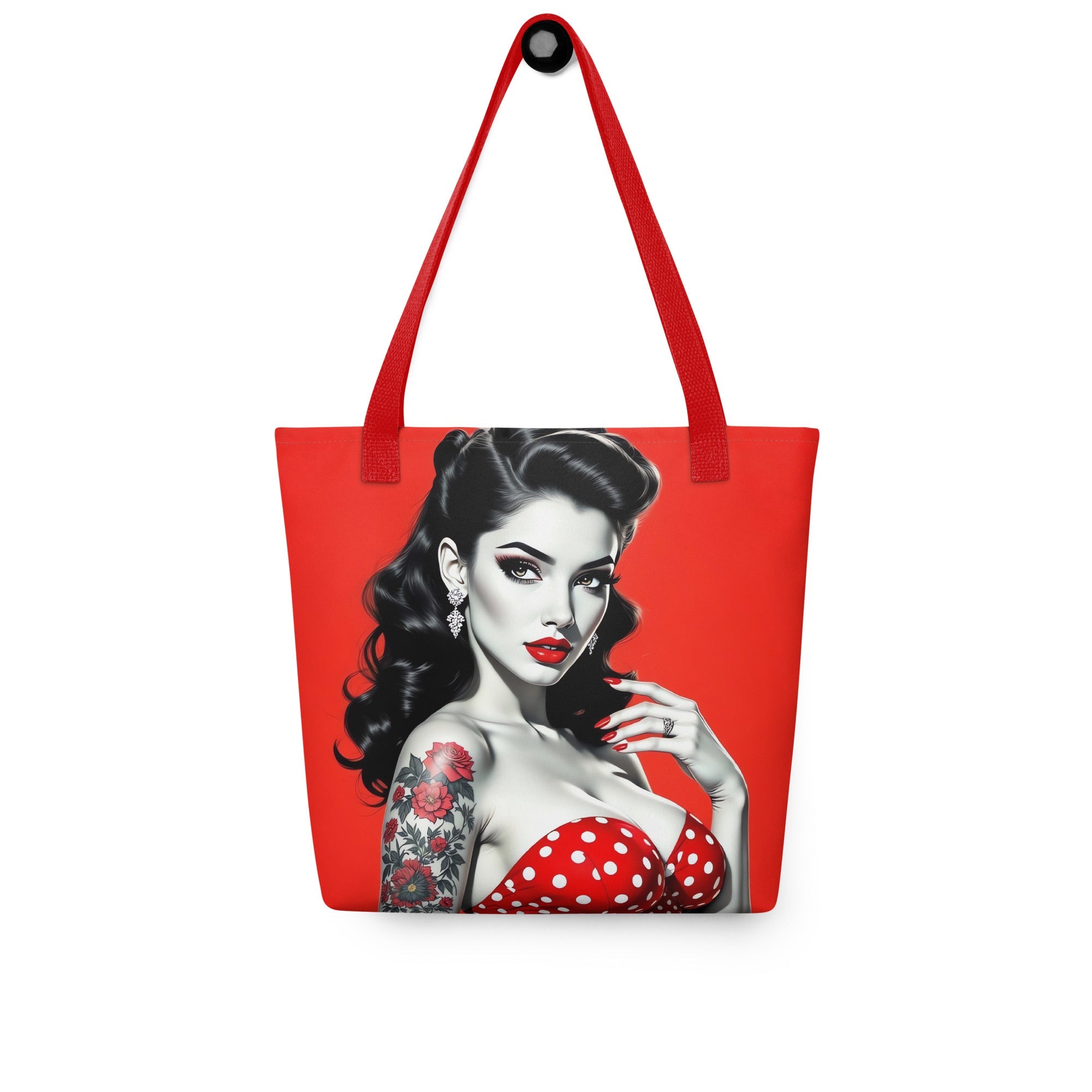 Hot Red Vintage THE TOTE BAG