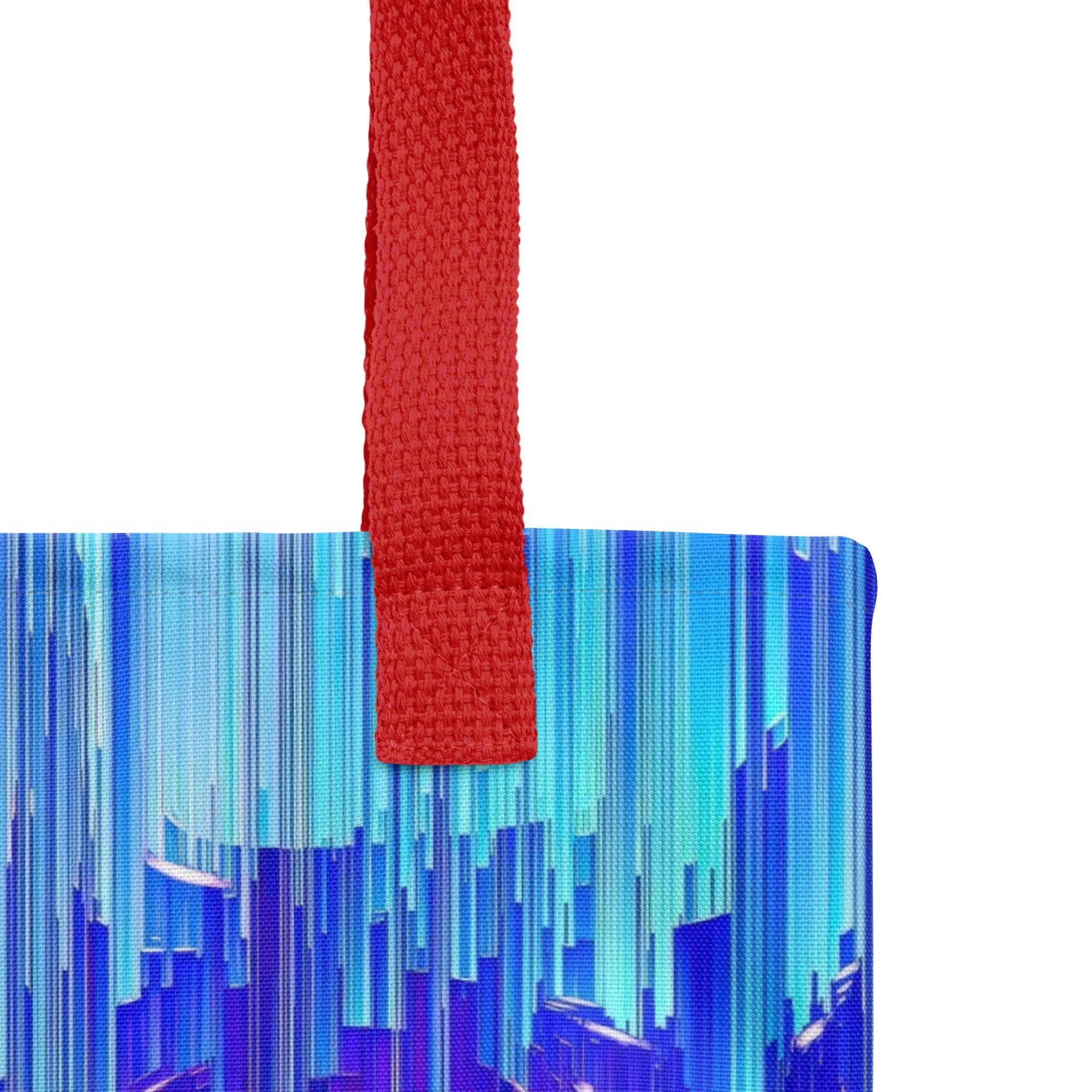 Red Blue Splash THE TOTE BAG