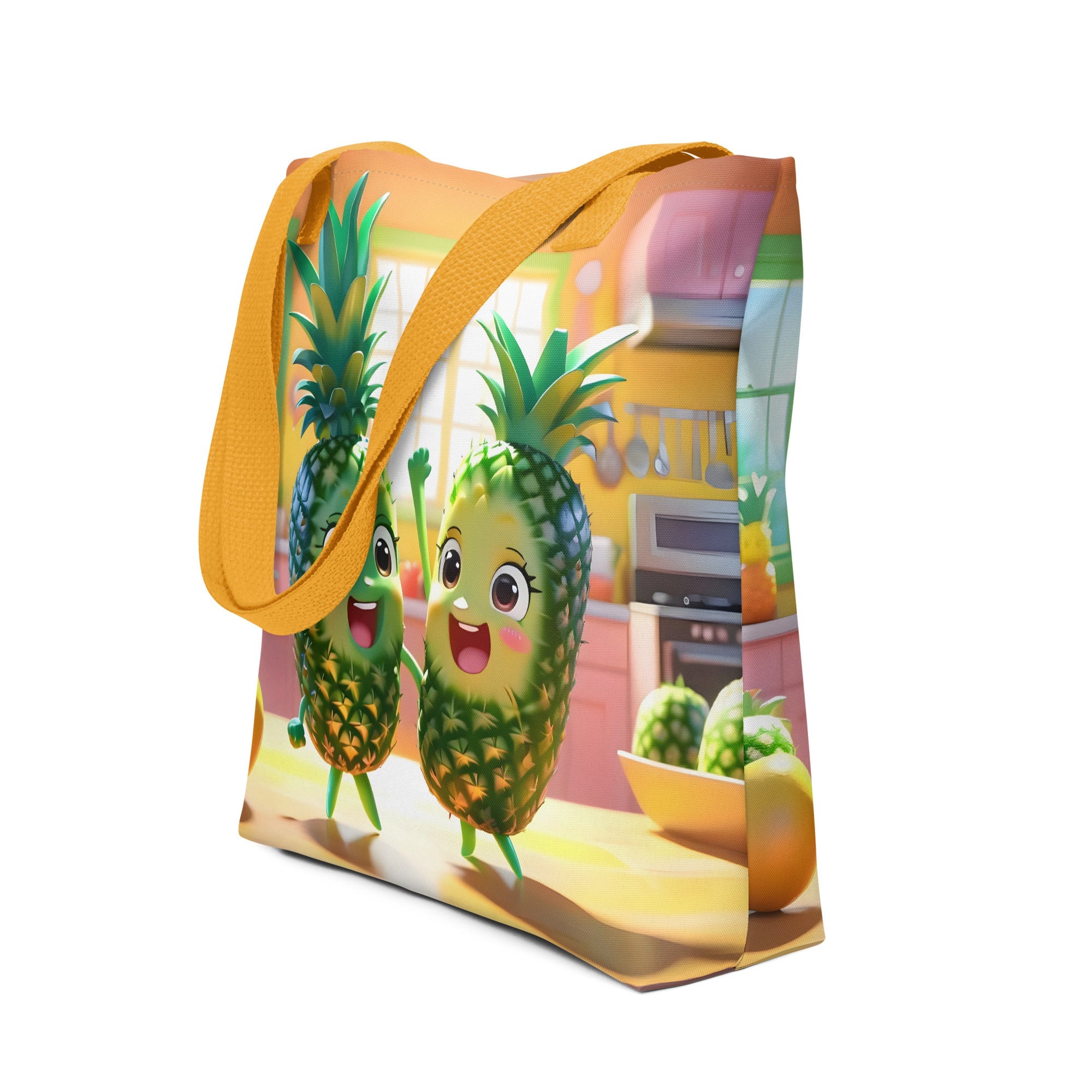 Happy Pineapple THE TOTE BAG